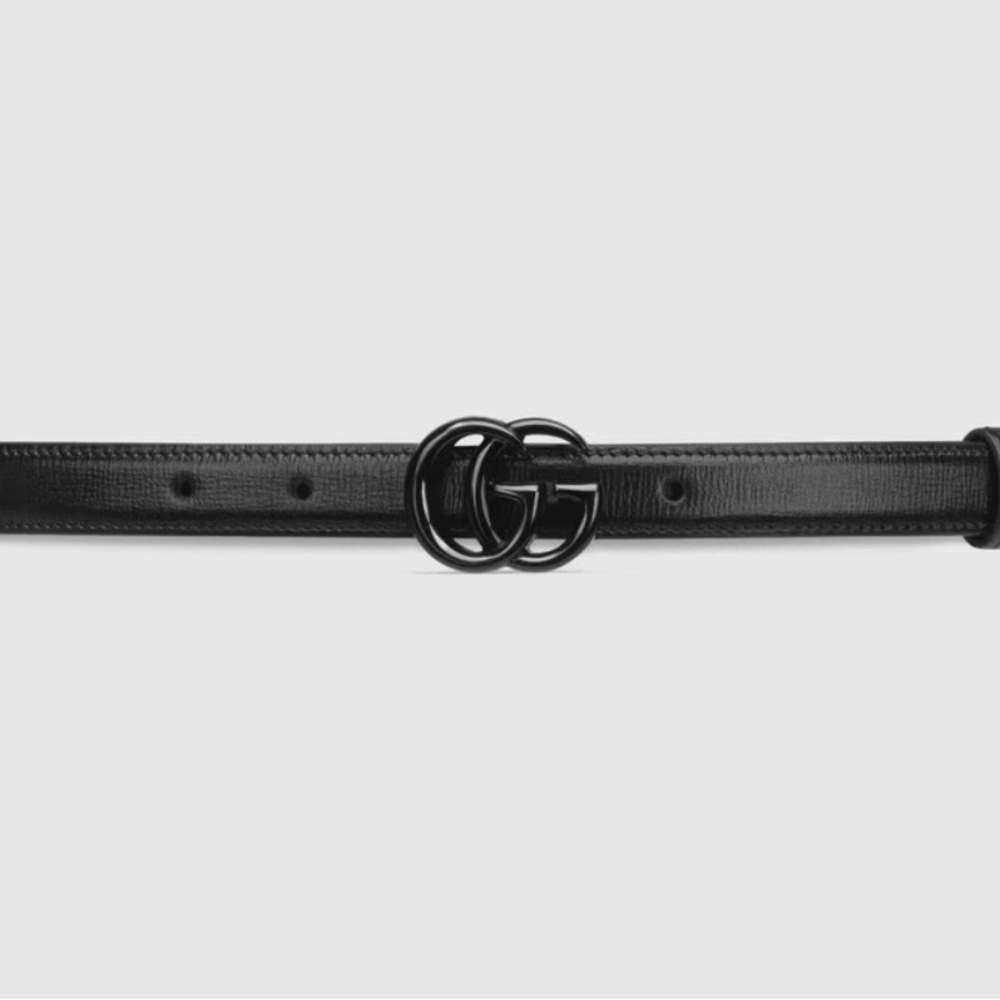 Gucci thin Belt - Black 85